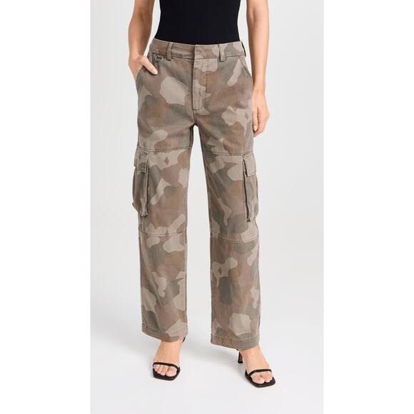 Pistola Denim Pants - Pistola Denim 'Addie' Green Cotton Pants Size 26